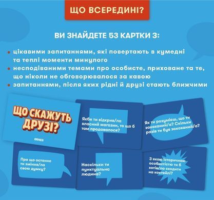 Настільна гра Що скажуть друзі?