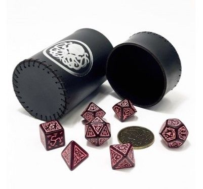 Чаша для кубиков Ктулху (чорна) (Dice cup Cthulhu black)