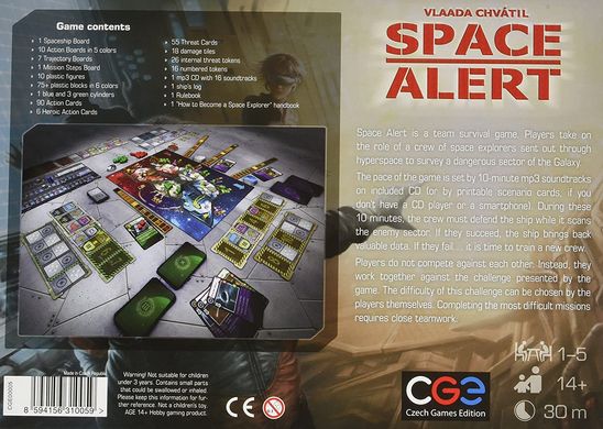 Настольная игра Space Alert