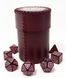 Чаша для кубиков D20 (бургунді) (Dice cup D20 burgundy) - 3