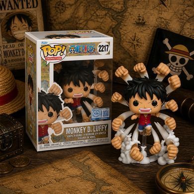Ігрова фігурка Funko POP! серії Великий куш - Луффі (Гому Гому но Кулемет Гатлінга)
