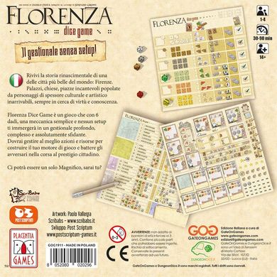 Настольная игра Florenza Dice Game
