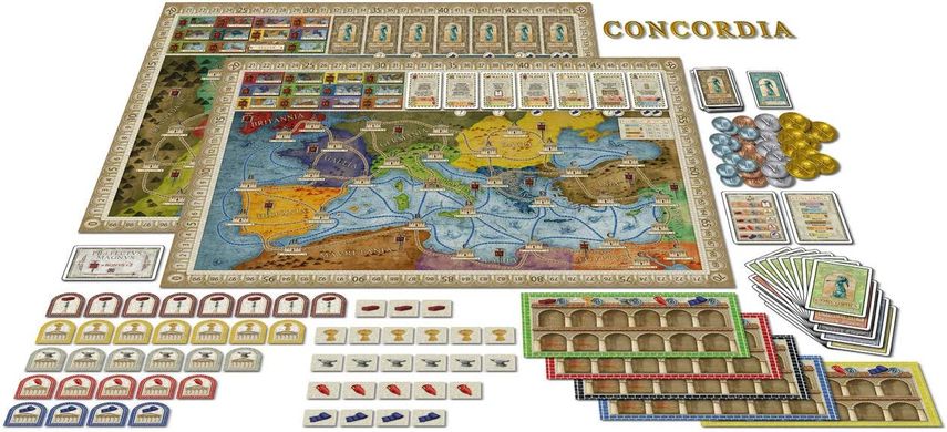 Настільна гра Concordia (Конкордія)