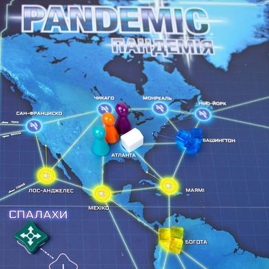 Настольная игра Пандемия (Pandemic) (укр.)