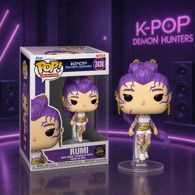 Ігрова фігурка Funko POP! серії Кейпоп-мисливиці на демонів S2 - Румі (W/CH) (GW)