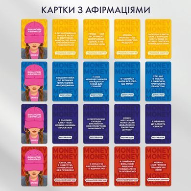 Афірмаційні карти Гроші люблять мене