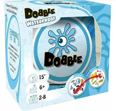 Настільна гра Добль Водонепроникний (Доббль, Dobble, Spot It!, Dobble Waterproof) - УЦІНКА 1