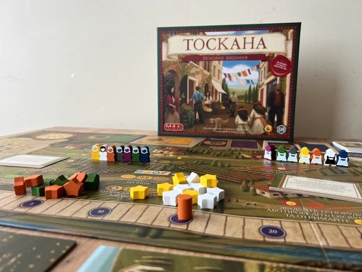 Настільна гра Виноробство. Тоскана (Viticulture Tuscany)