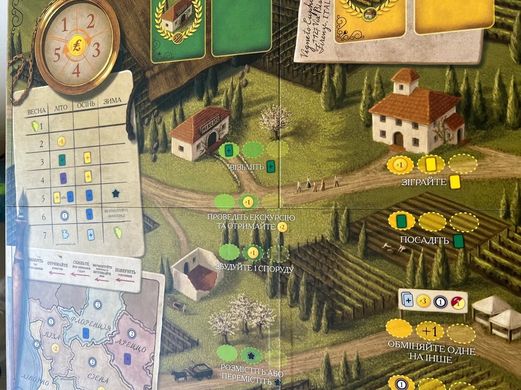 Настільна гра Виноробство. Тоскана (Viticulture Tuscany)