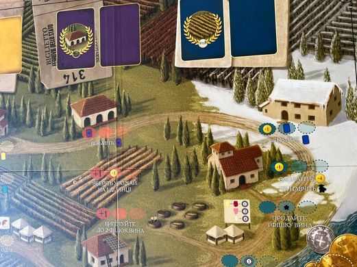 Настільна гра Виноробство. Тоскана (Viticulture Tuscany)