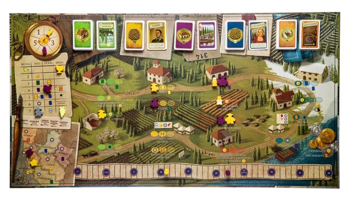 Настільна гра Виноробство. Тоскана (Viticulture Tuscany)