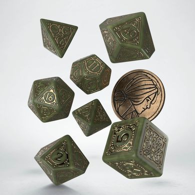 Набор кубиков The Witcher Dice Set. Triss - The Fourteenth of the Hill (7 шт.)