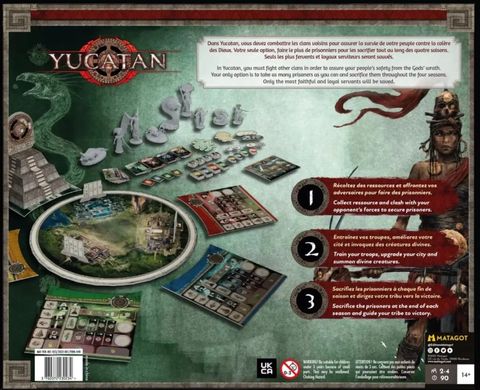 Настольная игра Yucatan (Kickstarter pack - base game + 5 game ups)