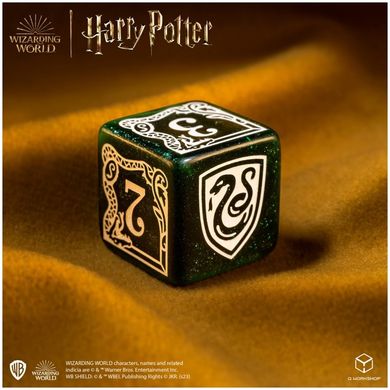 Набір кубиків Harry Potter. Slytherin Modern Dice Set - Green (7 шт.)