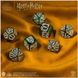 Набор из кубиков Harry Potter. Slytherin Modern Dice Set - Green (7 шт.) - 5