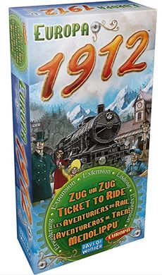 Настільна гра Ticket to Ride: Europe 1912 (Квиток на потяг: Європа 1912)