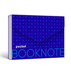 Блокнот синий "Booknote Pocket"