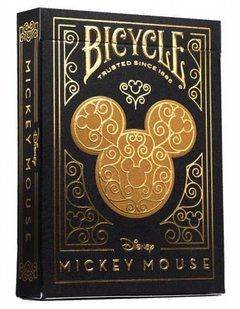 Карти гральні Bicycle Disney Mickey Mouse inspired Black and Gold