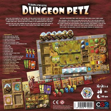 Настольная игра Dungeon Petz