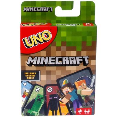 Настільна гра УНО Майнкрафт (UNO Minecraft)