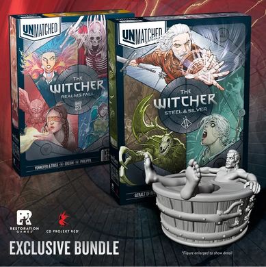 Настільна гра Unmatched: Відьмак - Колекційний набір (Unmatched Witcher Bundle)