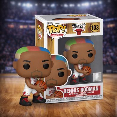 Ігрова фігурка Funko POP! серії NBA: Chicago Bulls - Денніс Родман