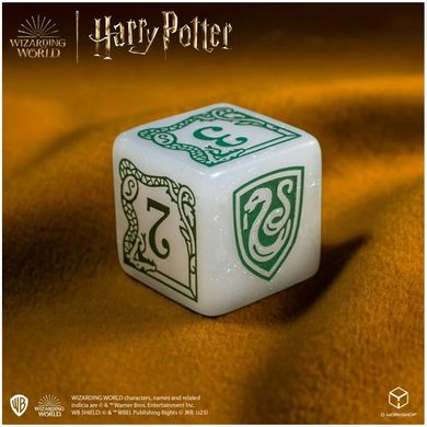 Набір кубиків Harry Potter. Slytherin Modern Dice Set - White (7 шт.)