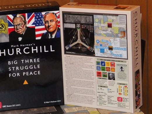 Настільна гра Churchill (Big Three Struggle for Peace)
