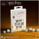 Набір кубиків Harry Potter. Slytherin Modern Dice Set - White (7 шт.) - 8