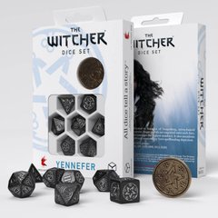 Набор кубиков The Witcher Dice Set. Yennefer - The Obsidian Star (7 шт.)