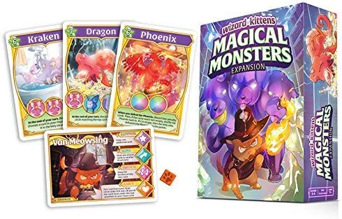 Настільна гра Wizard Kittens: Magical Monsters