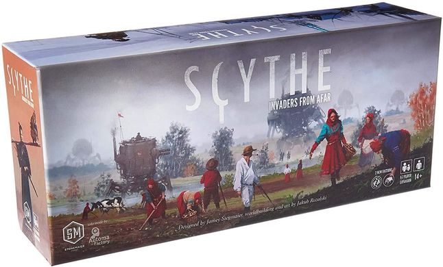 Настольная игра Scythe: Invaders From Afar (Коса: Загарбники з далеких країв)