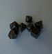 Набір кубиків (7 шт.) темний метал (Dark Metal Dice Set), Міні - 4