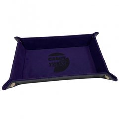 Лоток для кубиків - Rectangle Dice Tray (з логотипом) Dark Purple
