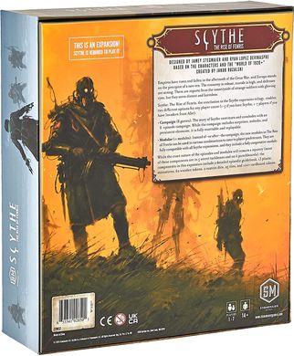 Настольная игра Scythe: The Rise of Fenris (Коса: Сходження Фенріса)