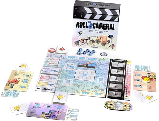 Настільна гра Roll Camera!: The Filmmaking Board Game