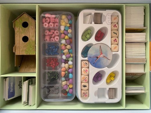 Аксессуар Wingspan Nesting Box / Коробка-органайзер для игры Крылья + дополнение