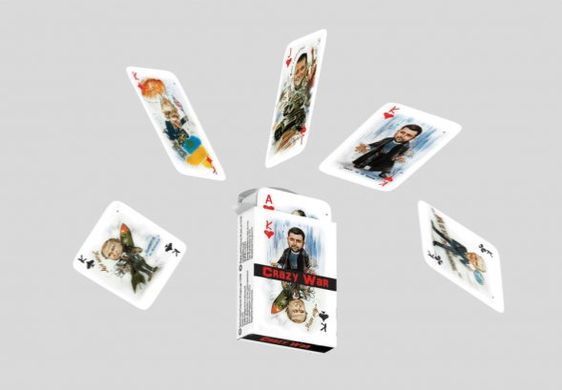 Карты игральные Crazy War