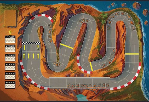 Настільна гра Downforce: Danger Circuit (Формула Швидкості: Небезпечні траси)