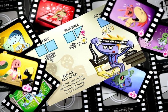 Настільна гра Roll Camera!: The Filmmaking Board Game