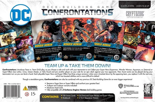 Настольная игра DC Deck-Building Game: Confrontations