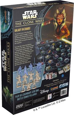 Настольная игра Star Wars: The Clone Wars – A Pandemic System Game (Зоряні війни: Війни клонів - Пандемія)