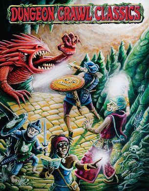 Настольная ролевая игра Dungeon Crawl Classics RPG Rule Book