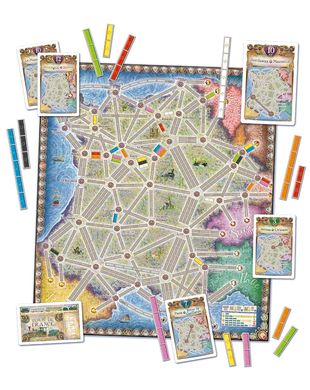 Настільна гра Ticket to Ride Map Collection 6: France & Old West