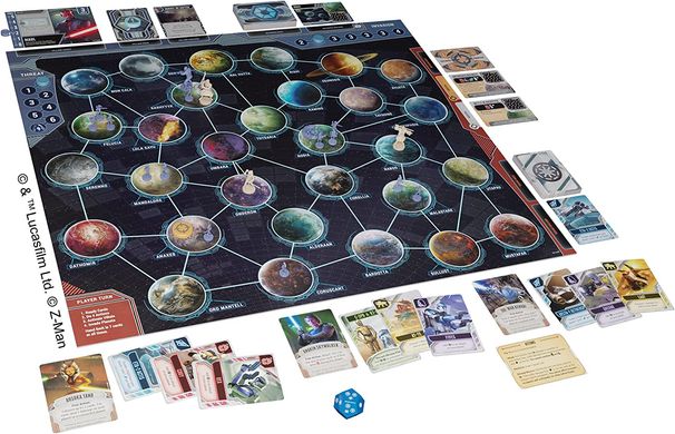 Настільна гра Star Wars: The Clone Wars – A Pandemic System Game (Зоряні війни: Війни клонів - Пандемія)