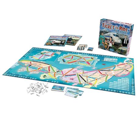 Настольная игра Ticket to Ride Map Collection 7: Japan & Italy