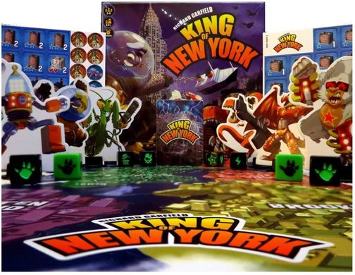 Настольная игра King of New York (Властелин Нью-Йорка)