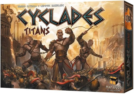 Настольная игра Cyclades: Titans (Киклады. Титаны)