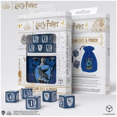 Набір кубиків з мішечком Harry Potter. Ravenclaw Dice & Pouch (5 шт.)