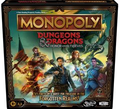 Настільна гра Monopoly Dungeons & Dragons: Honor Among Thieves (Монополія D&D: Честь злодіїв)